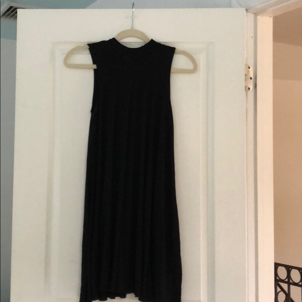 ROLLA COSER HIGH NECK SLEEVELESS DRESS